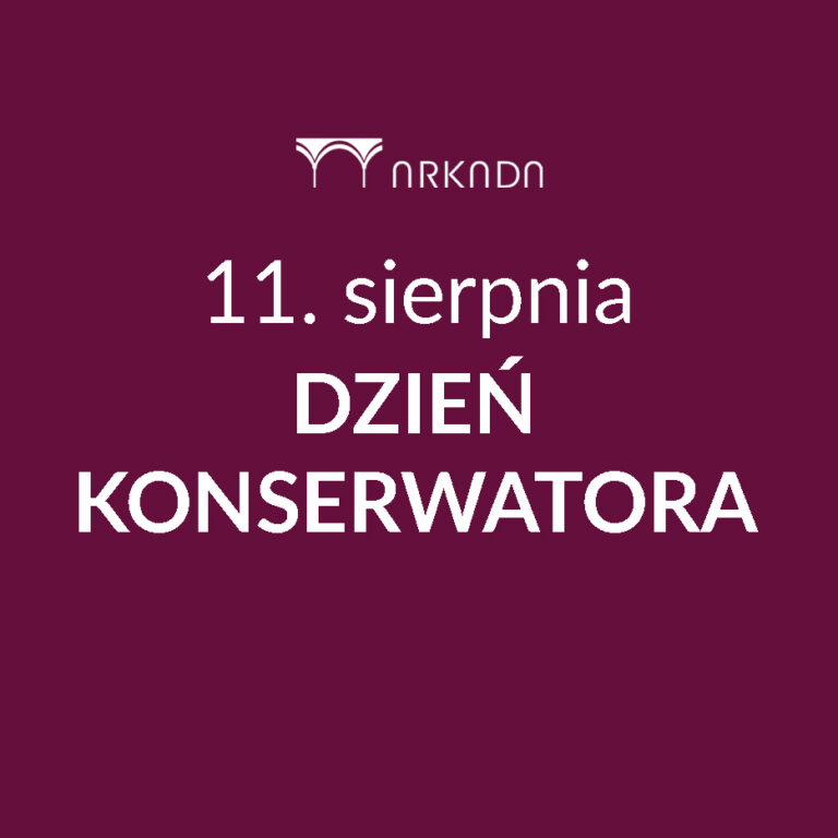 Radosław Nawara Dzień konserwatora 11 sierpnia1